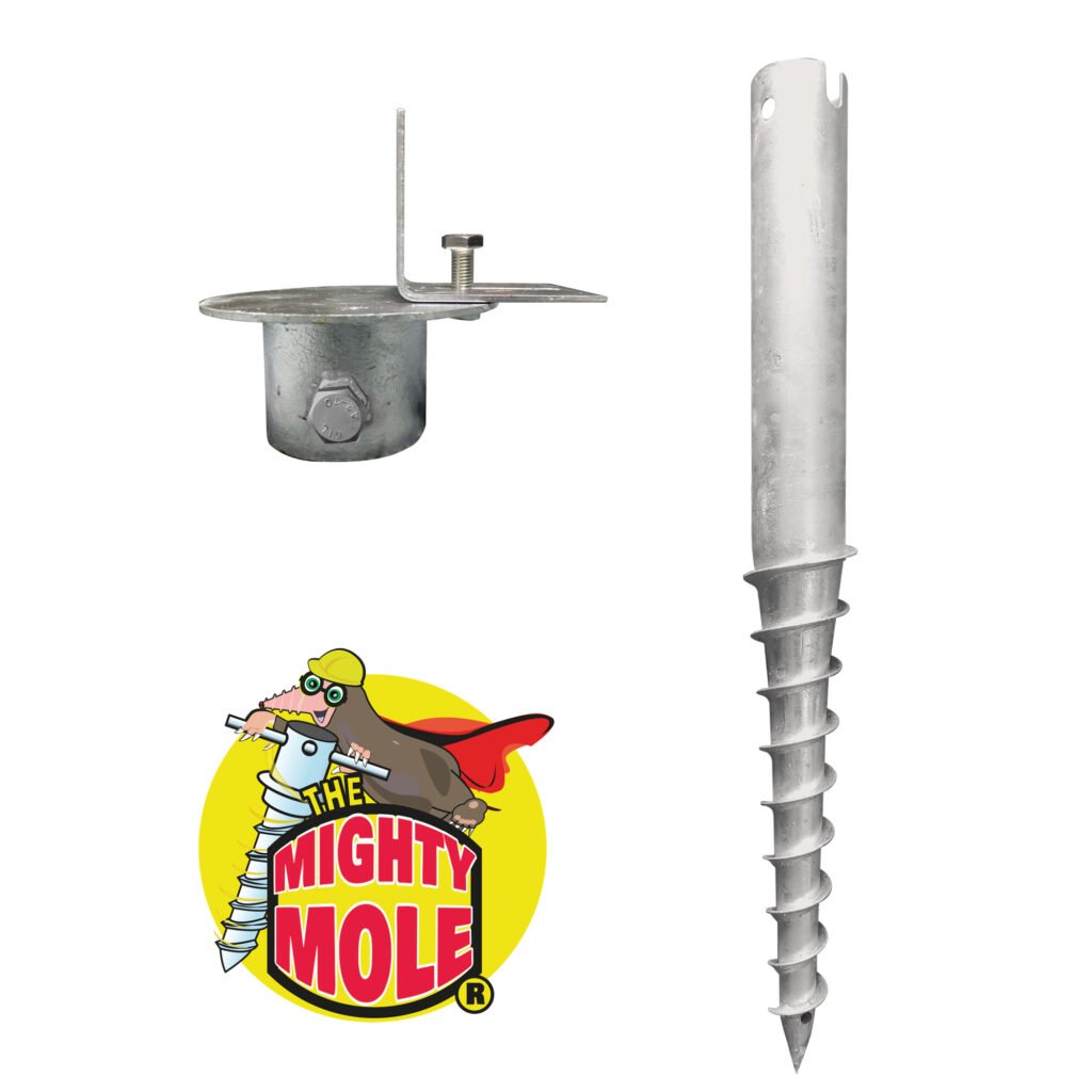 Mighty Mole Decking Ground Screws & Decking Joist Tape