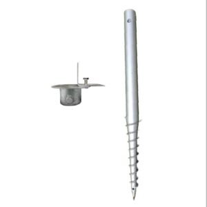 Mighty Mole 1000 mm Ground Screw & Joist Hat Set